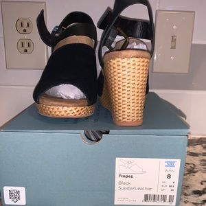 TOMS Tropez suede sandals